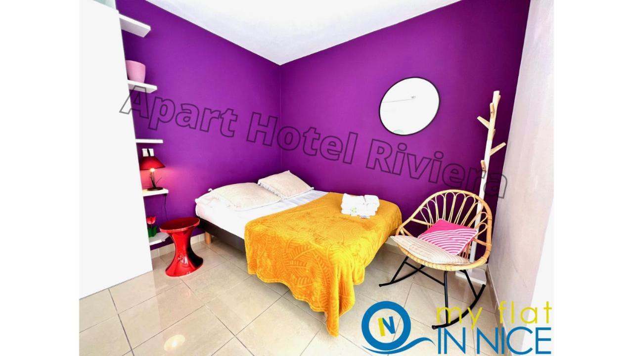 Aparthotel Riviera - Nice Cote D'Azur - Grimaldi Ac - Promenade Des Anglais エクステリア 写真